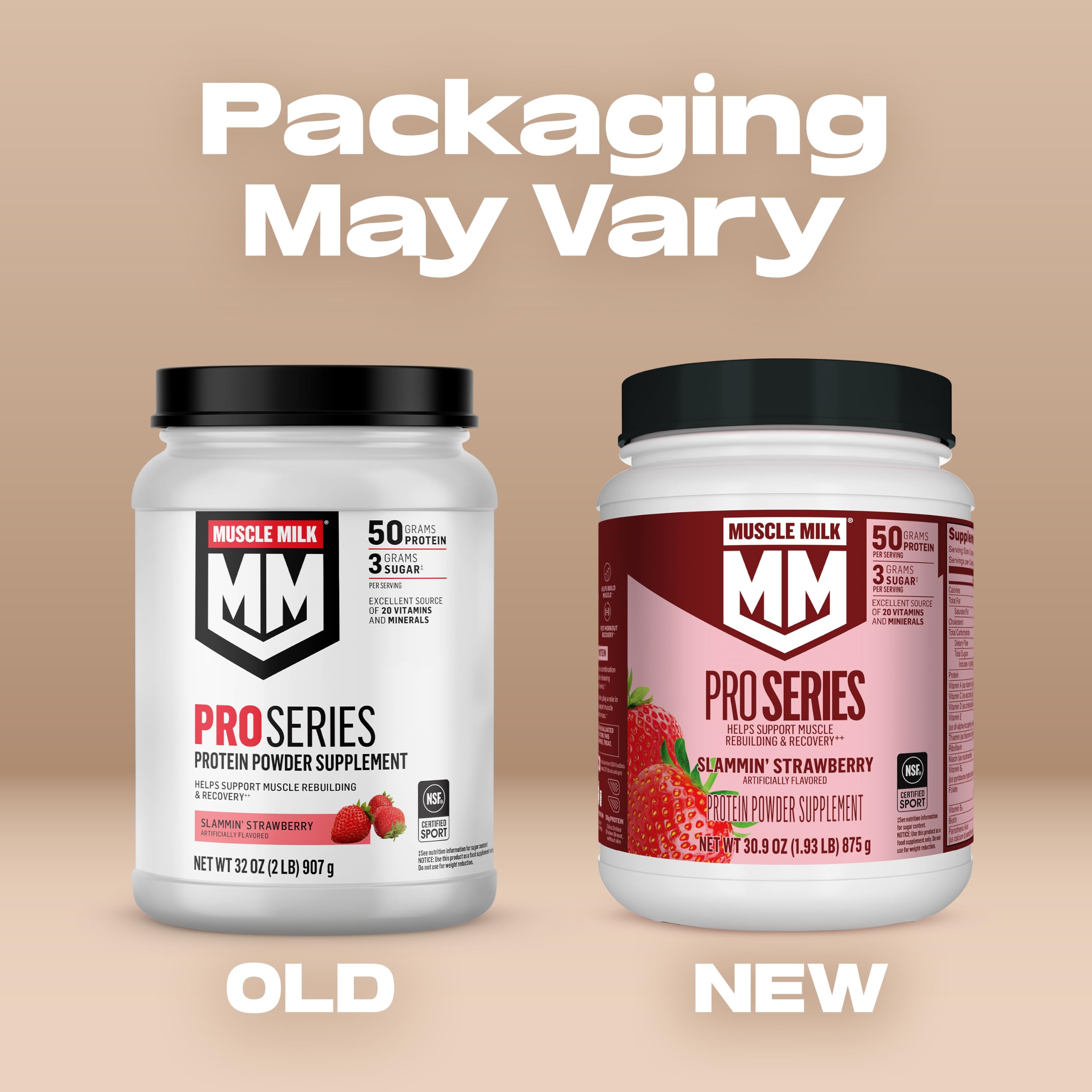 Muscle Milk powder close-up texture highlighting easy mixability benefit