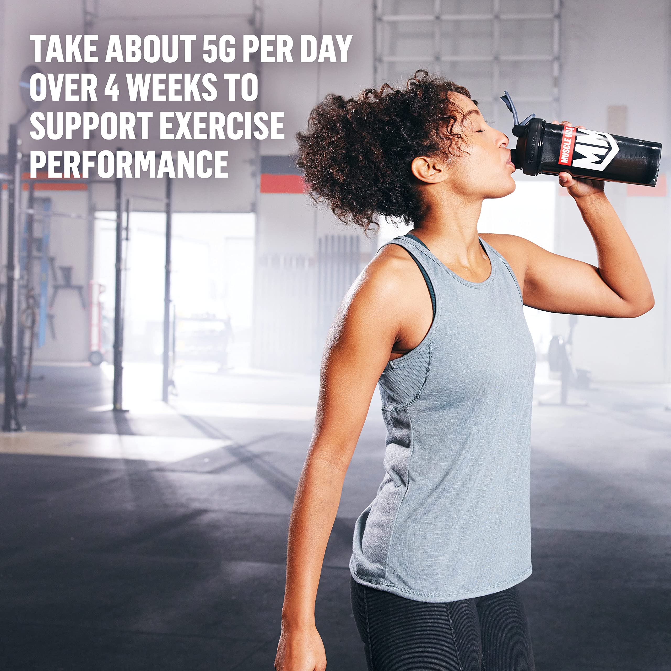 Muscle Milk label close-up showing NSF Certified for Sport, indicates third-party testing