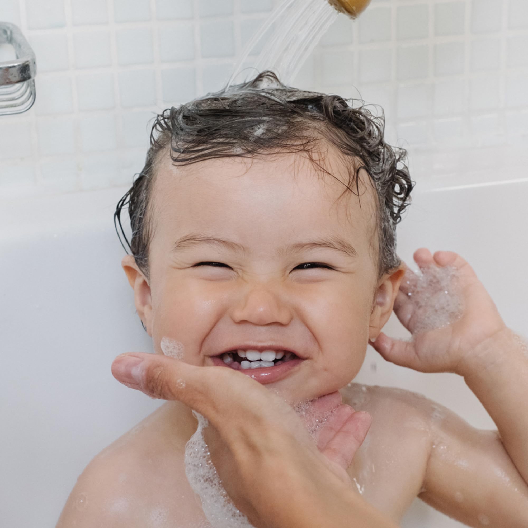 Mustela packaging emphasizing eco-conscious, biodegradable formula