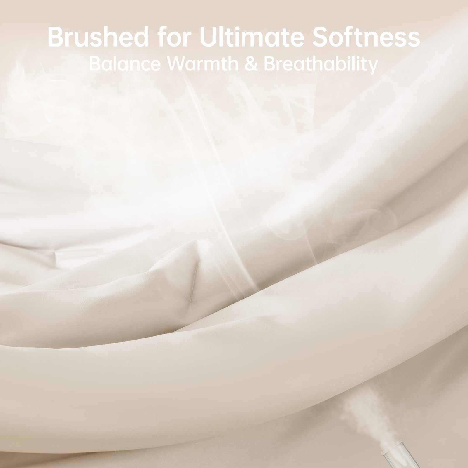 MUXHOMO fabric texture closeup highlighting soft brushed microfiber comfort