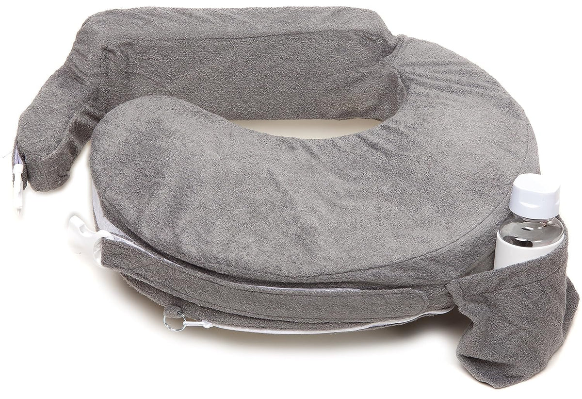 My Brest Friend front view showing ergonomic wrap-around support and reduced back strain