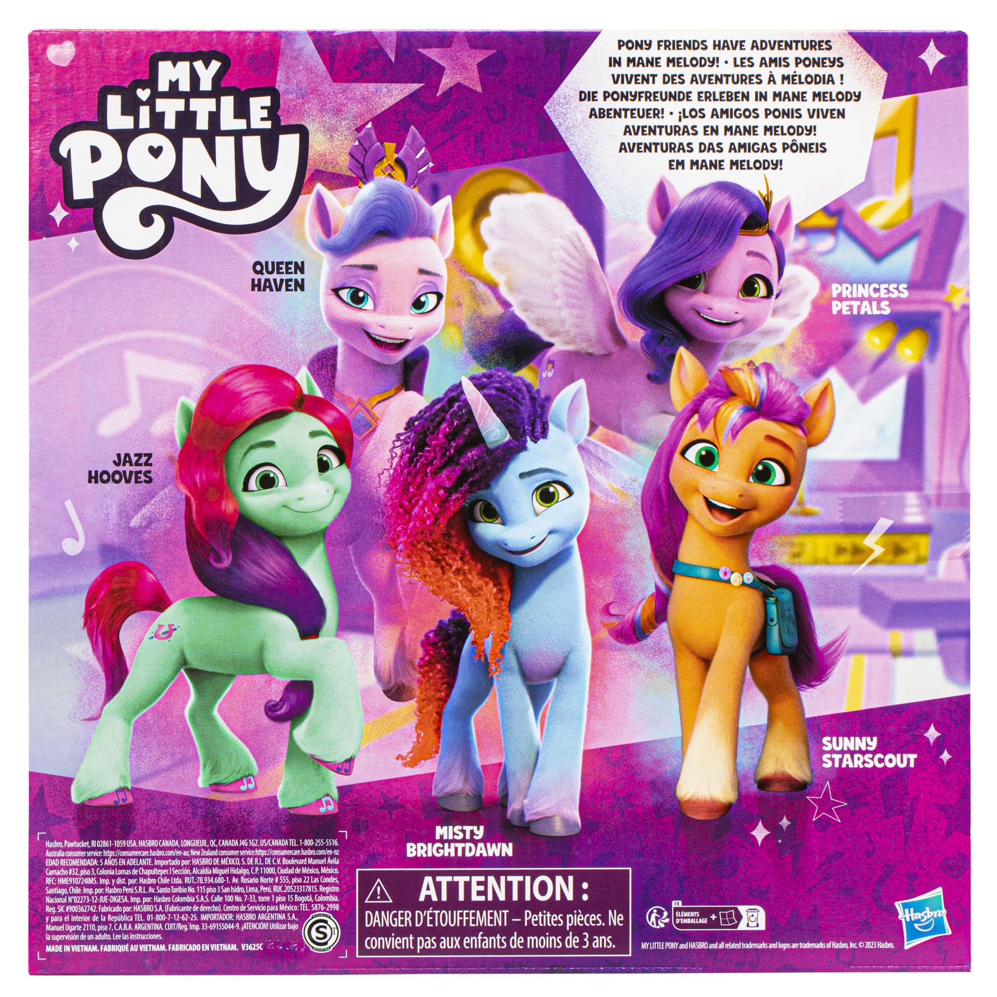 My Little Pony close-up of mane texture highlighting soft, brushable hair for styling