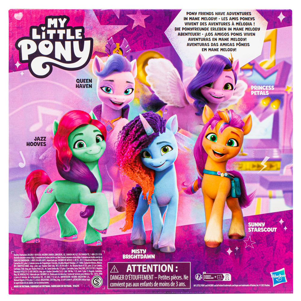 My Little Pony close-up of mane texture highlighting soft, brushable hair for styling
