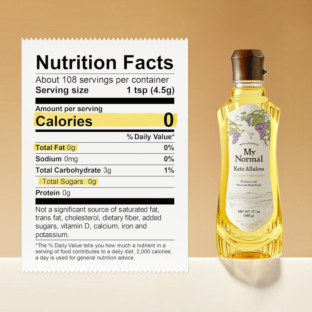 My Normal label close-up highlighting ingredients and clean formula