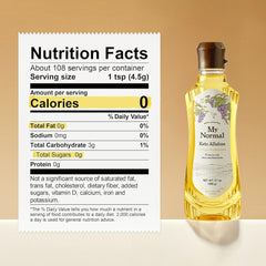 My Normal label close-up highlighting ingredients and clean formula