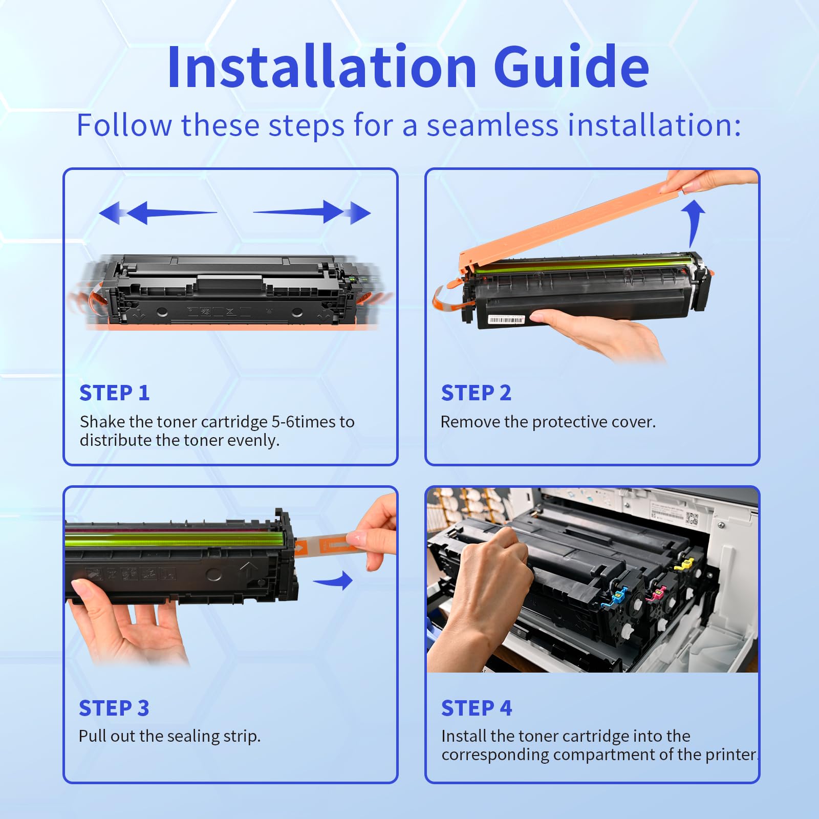 myCartridge cartridges in office lifestyle scene showing professional prints and reliability