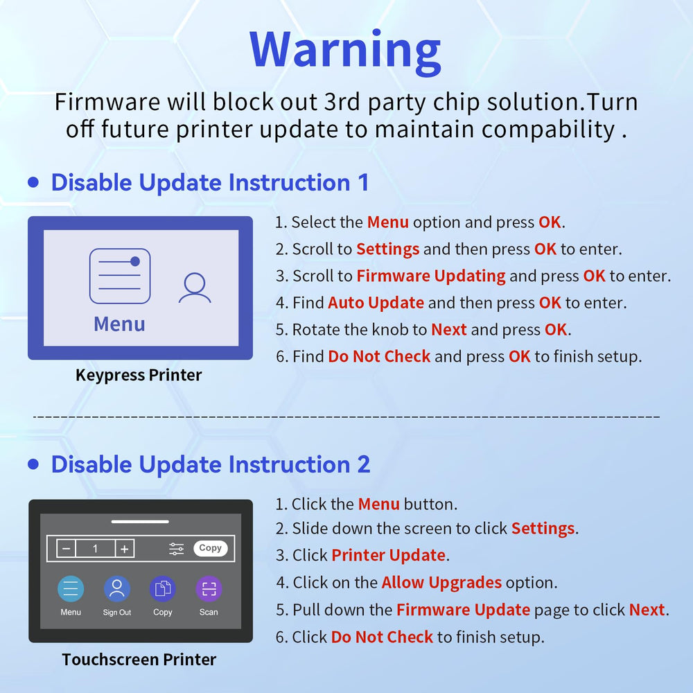 myCartridge cartridges next to A4 paper showing scale and high page yield advantage