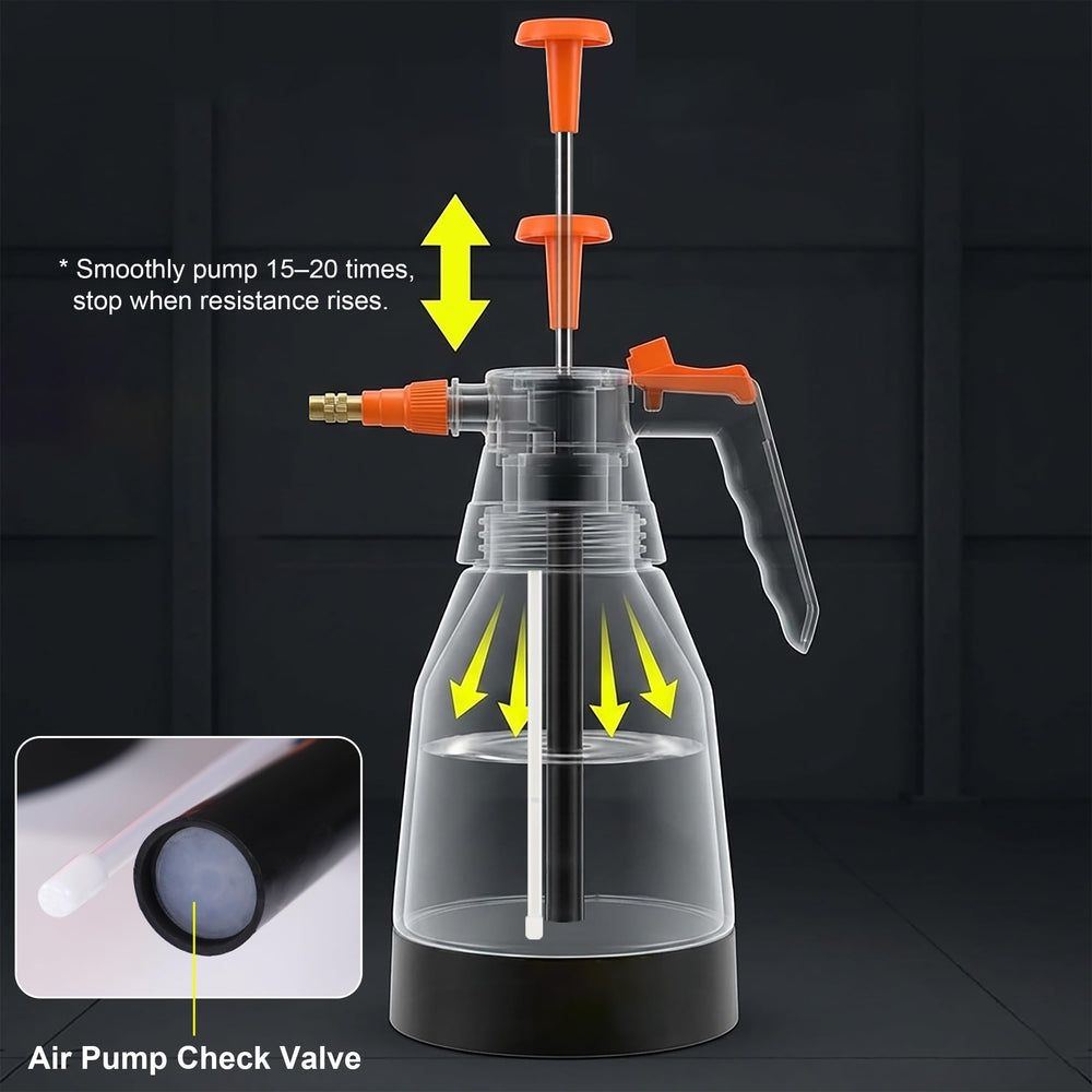 MyLifeUNIT locking trigger detail that reduces hand fatigue and prevents accidental sprays benefit