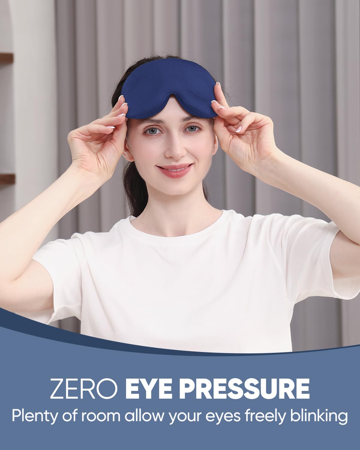 MZOO close-up of deep eye cups preserving eyelid space