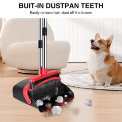 nacena TPR rubber lip sealing against the floor, prevents dust from slipping beneath the pan