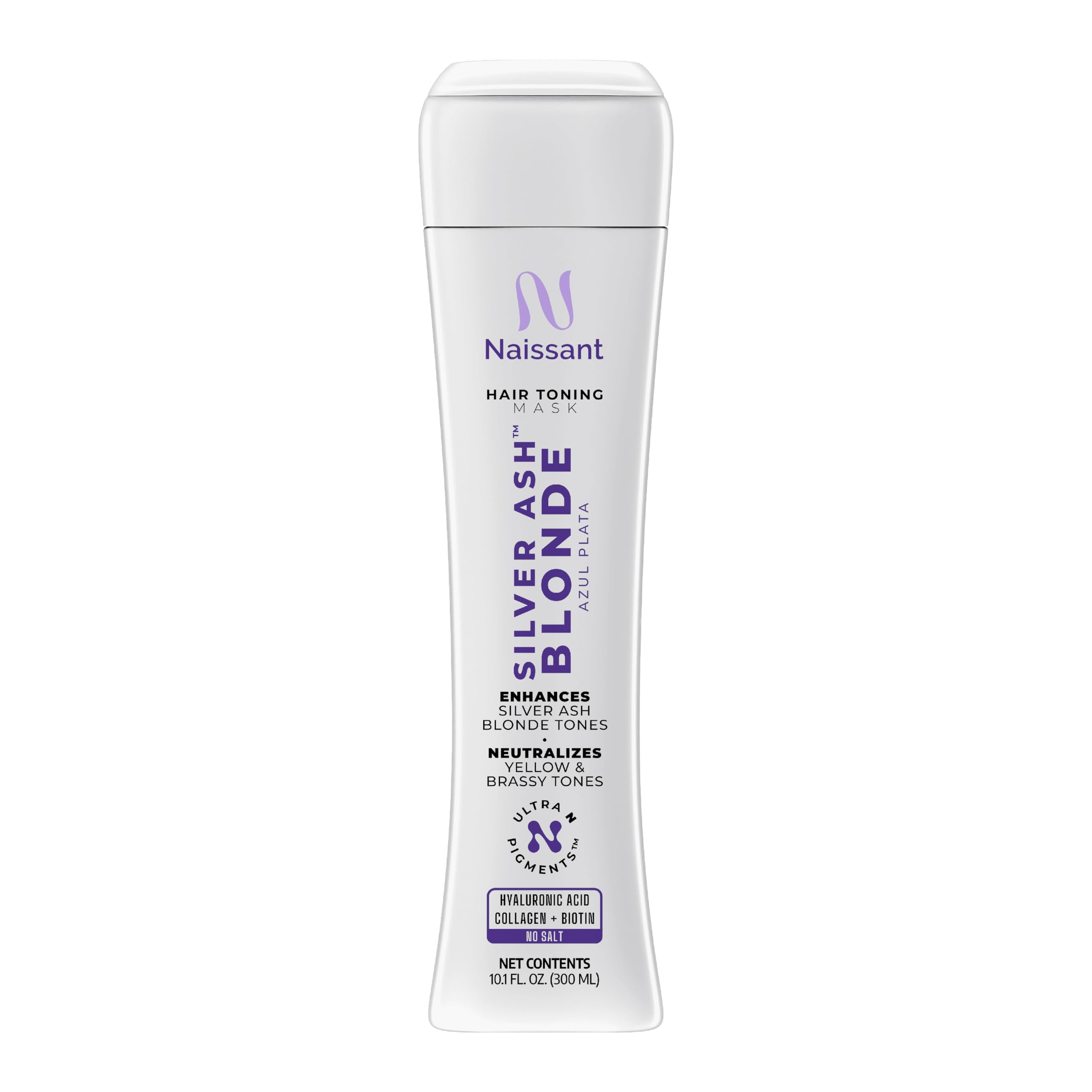 naissant front packaging showing blue toning mask and benefits