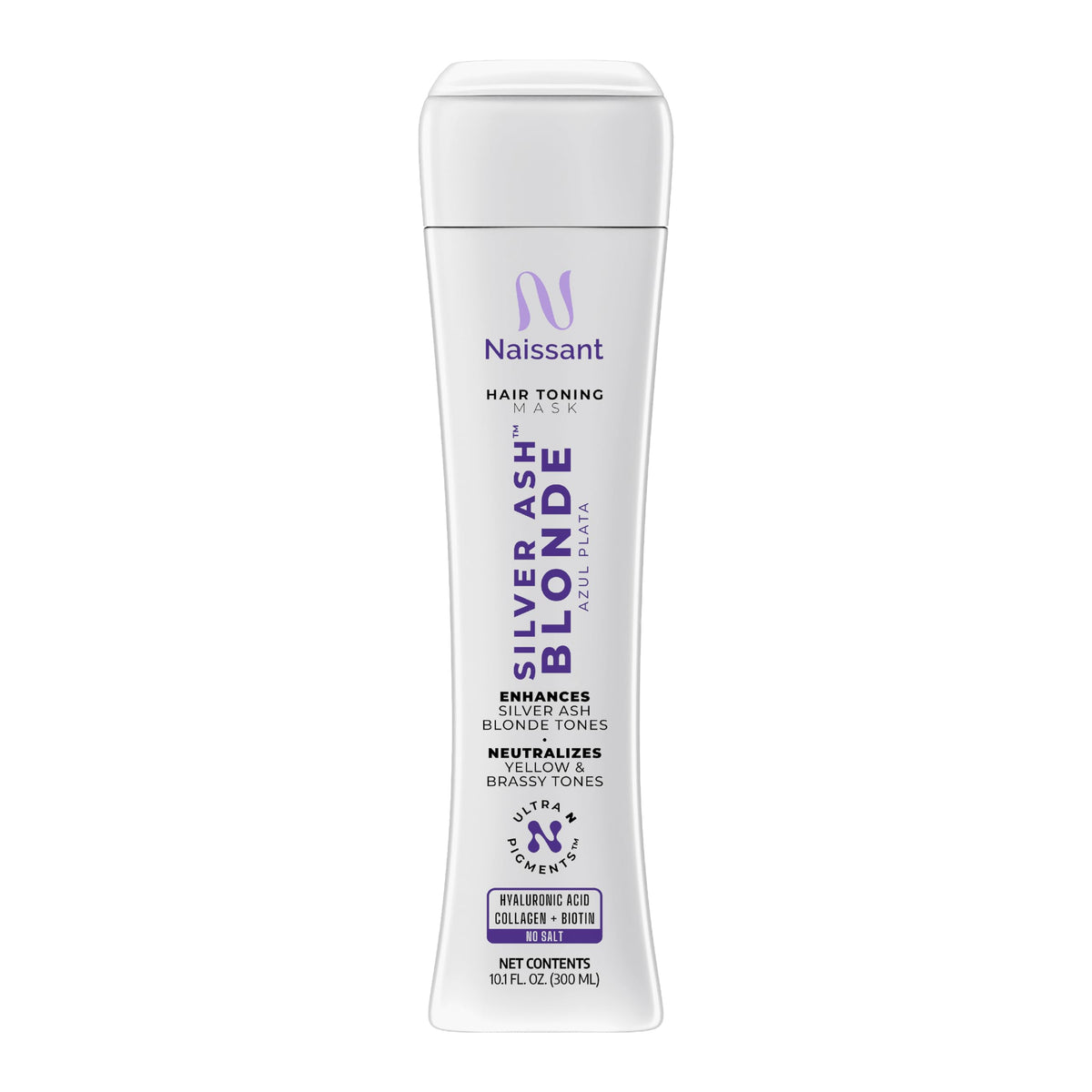 naissant front packaging showing blue toning mask and benefits