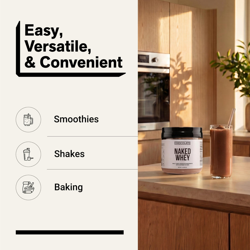 NAKED farm supply scene showing grass-fed milk source and transparency