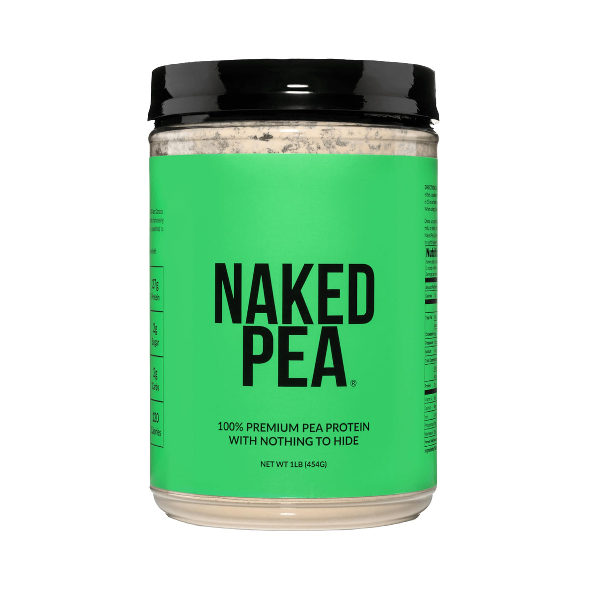 NAKED front packaging showing single-ingredient label and clean design