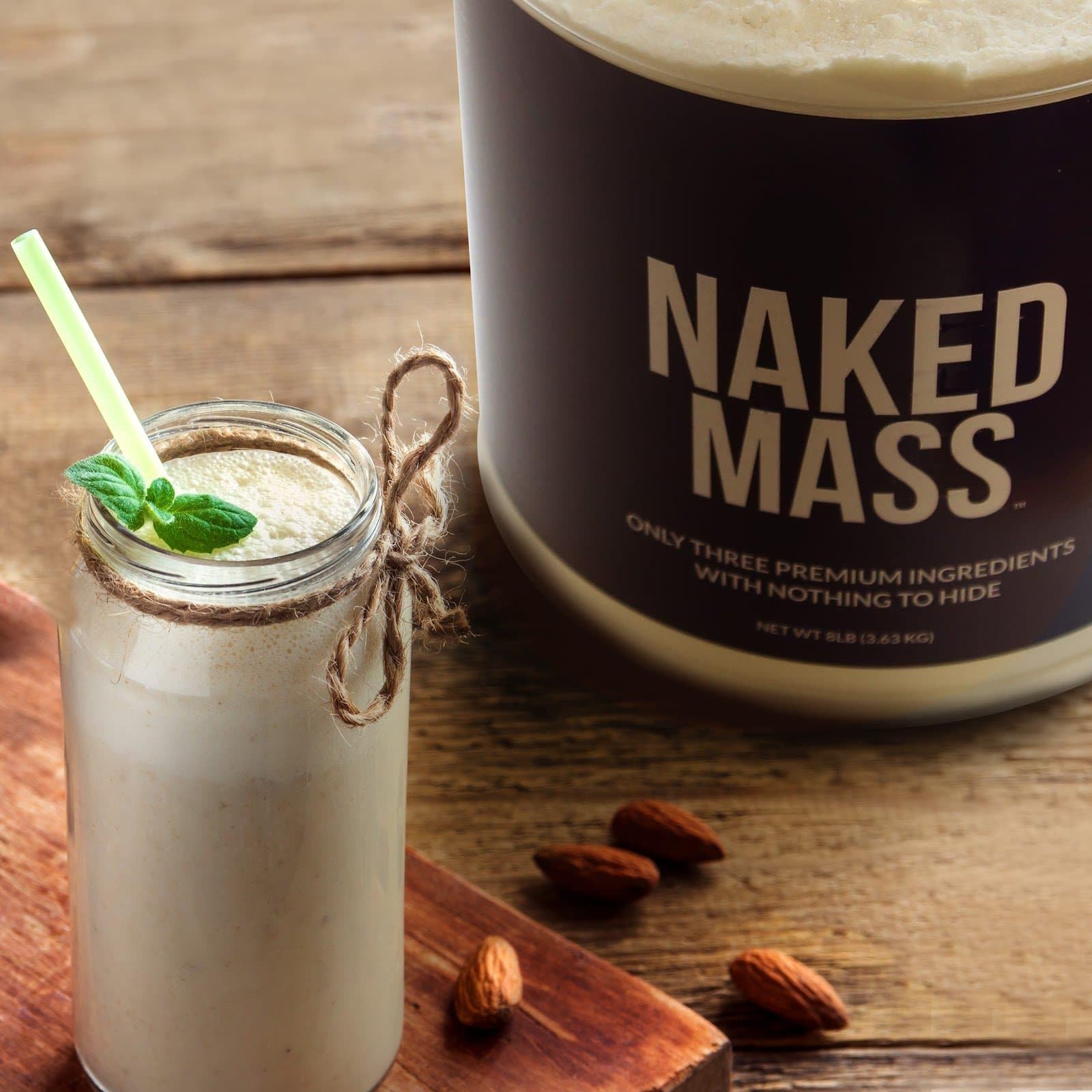 NAKED mass being stirred to show mixability and uniform consistency