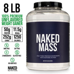 NAKED mass scoop measurement demonstrating high-calorie serving control