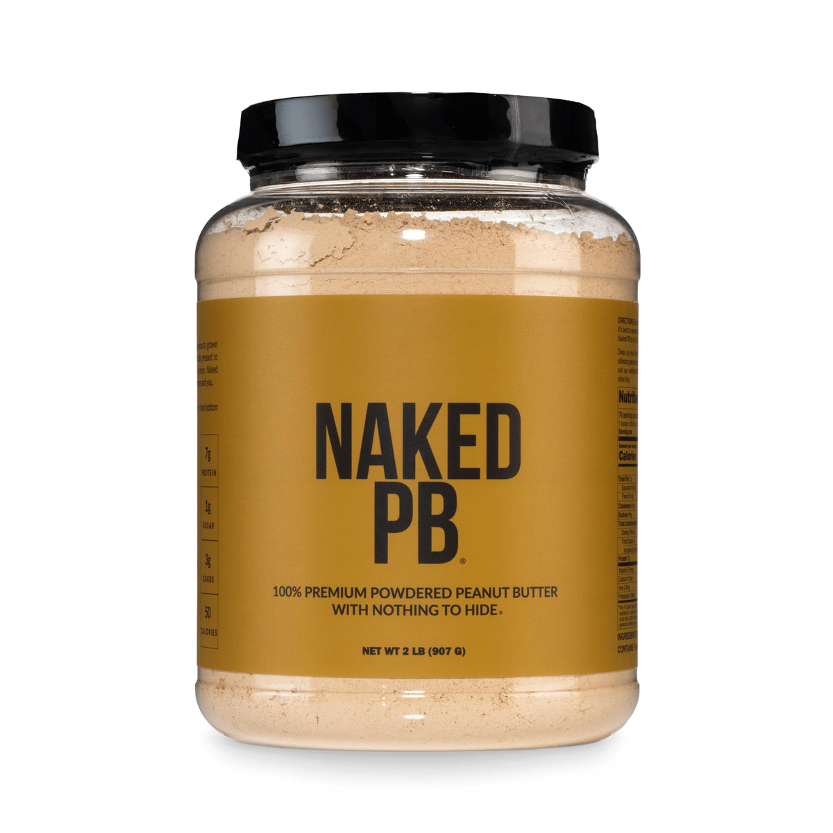 NAKED PB front packaging showing simple one-ingredient branding and size