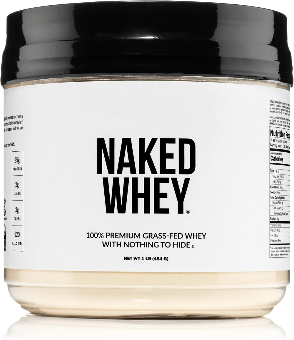 NAKED front label showing single-ingredient clarity and clean packaging benefit