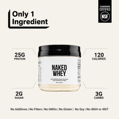 NAKED serving scoop with powder illustrating accurate portioning benefit