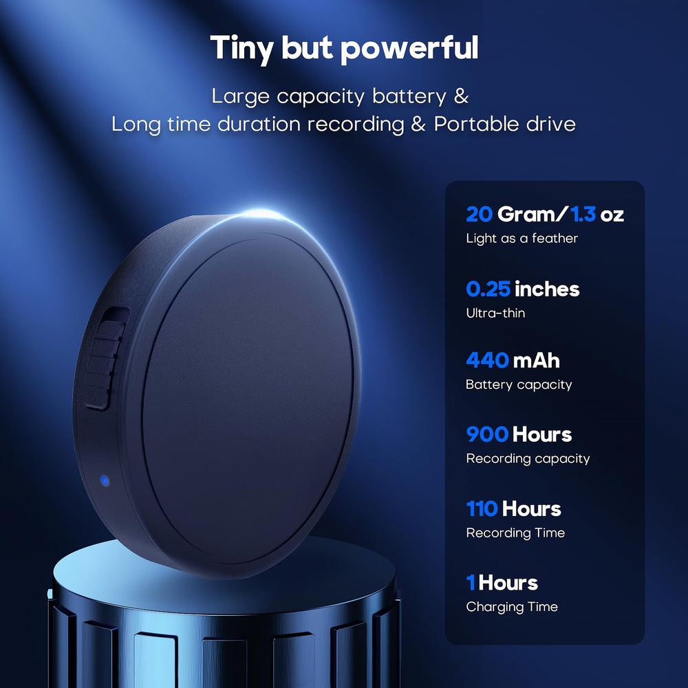 nanezan attached to metal surface showing hands-free recording benefit