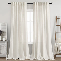Nanspring front panel ivory cream shows elegant light filtering benefit