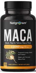 Natgrown bottle front packaging showing blend and 120 count benefit