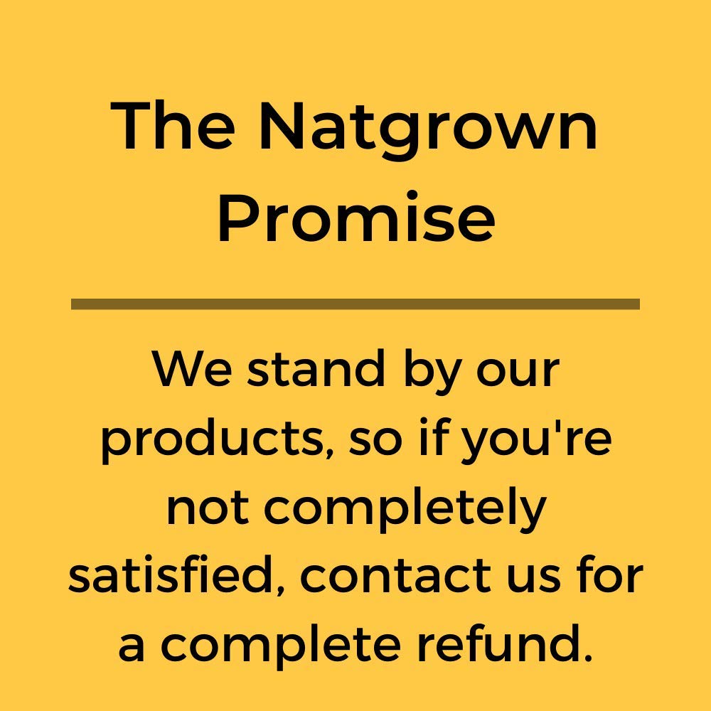 Natgrown bottle in hand to show scale and travel-friendly 120-count size