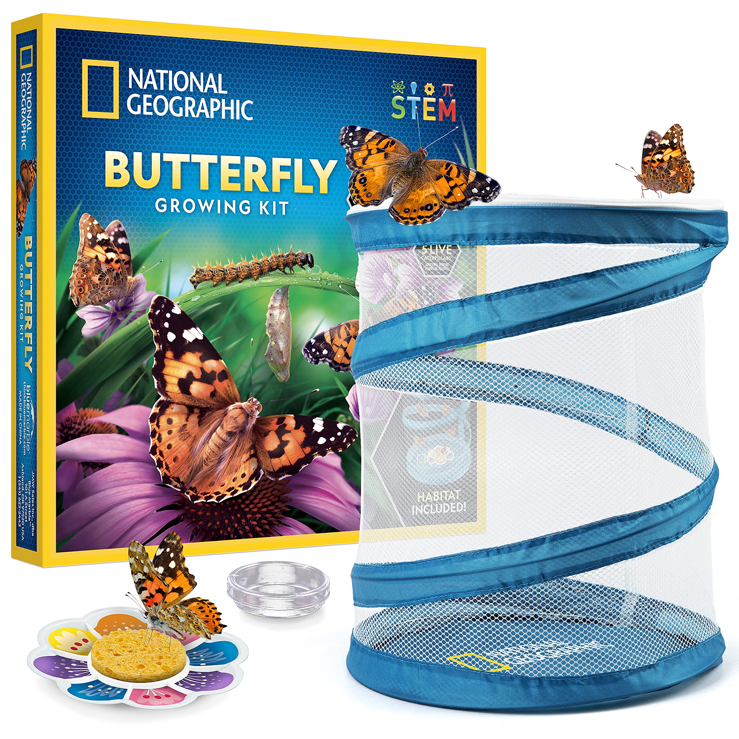 JMW Sales National Geographic front packaging showing kit contents and benefits