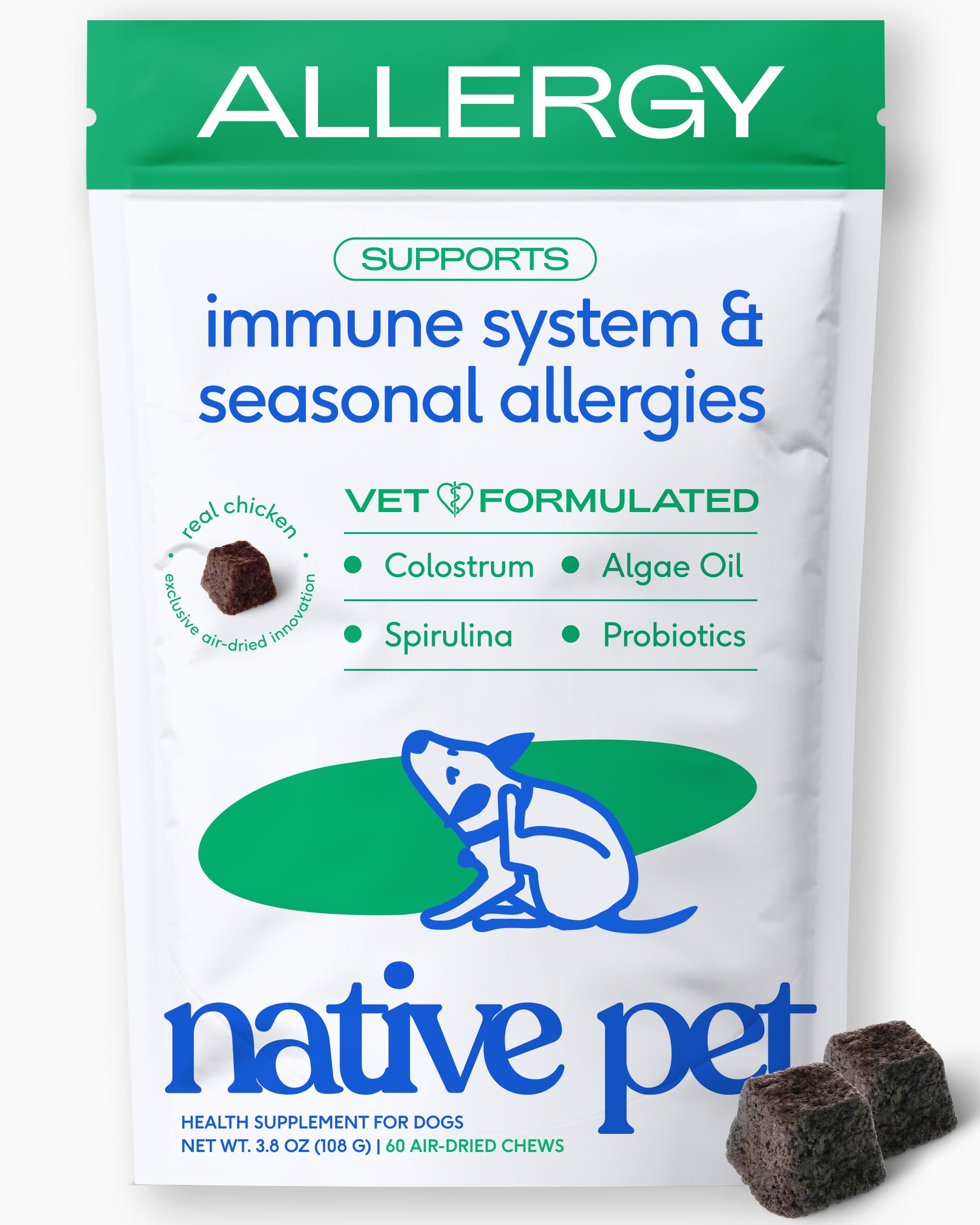 Native Pet front packaging showing bag and branding for clear product identification