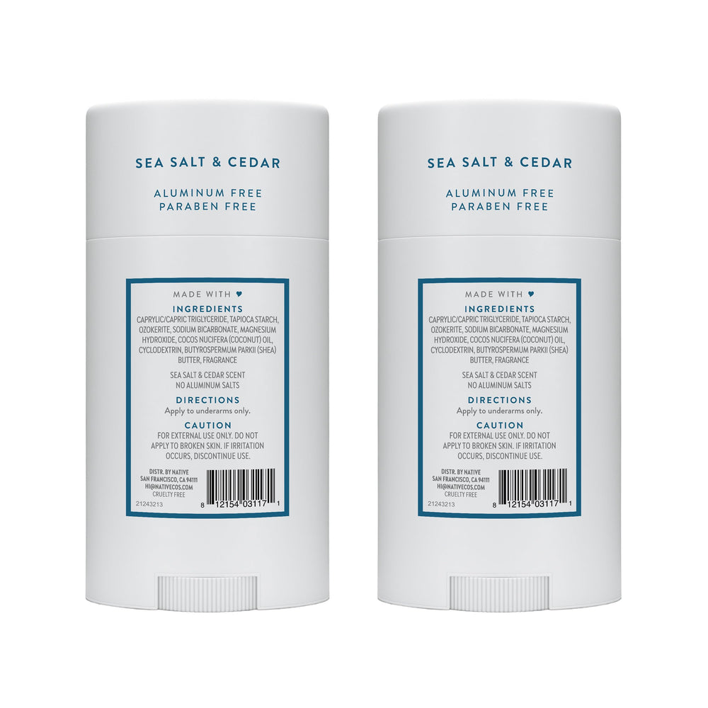 Native ingredient focus with shea butter and coconut indicating moisturization