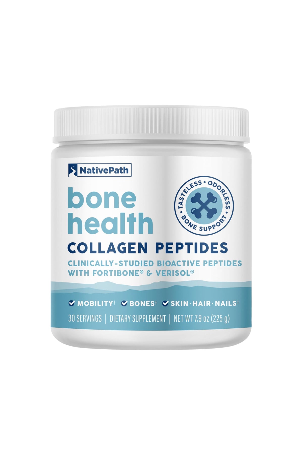 NativePath front label showing product name and key benefits for clear identification