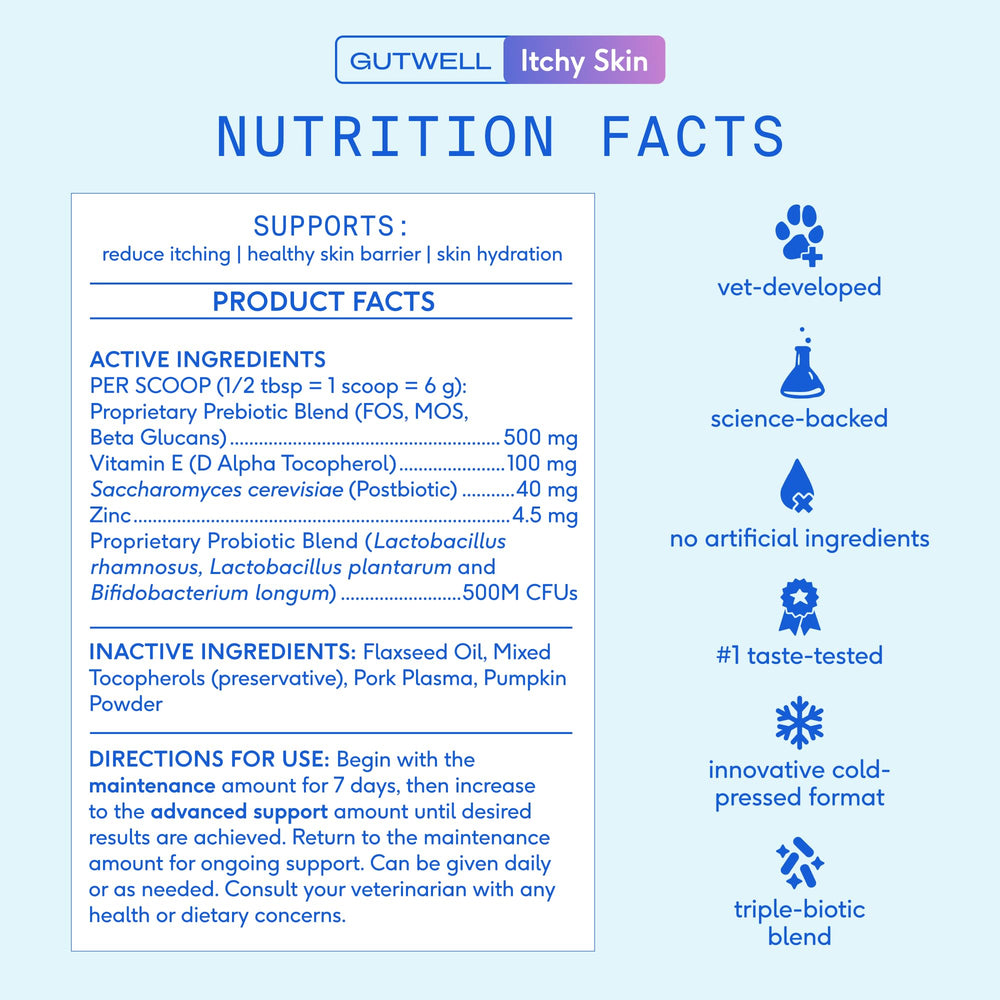 Native Pet ingredient label showing probiotics and prebiotics for transparency