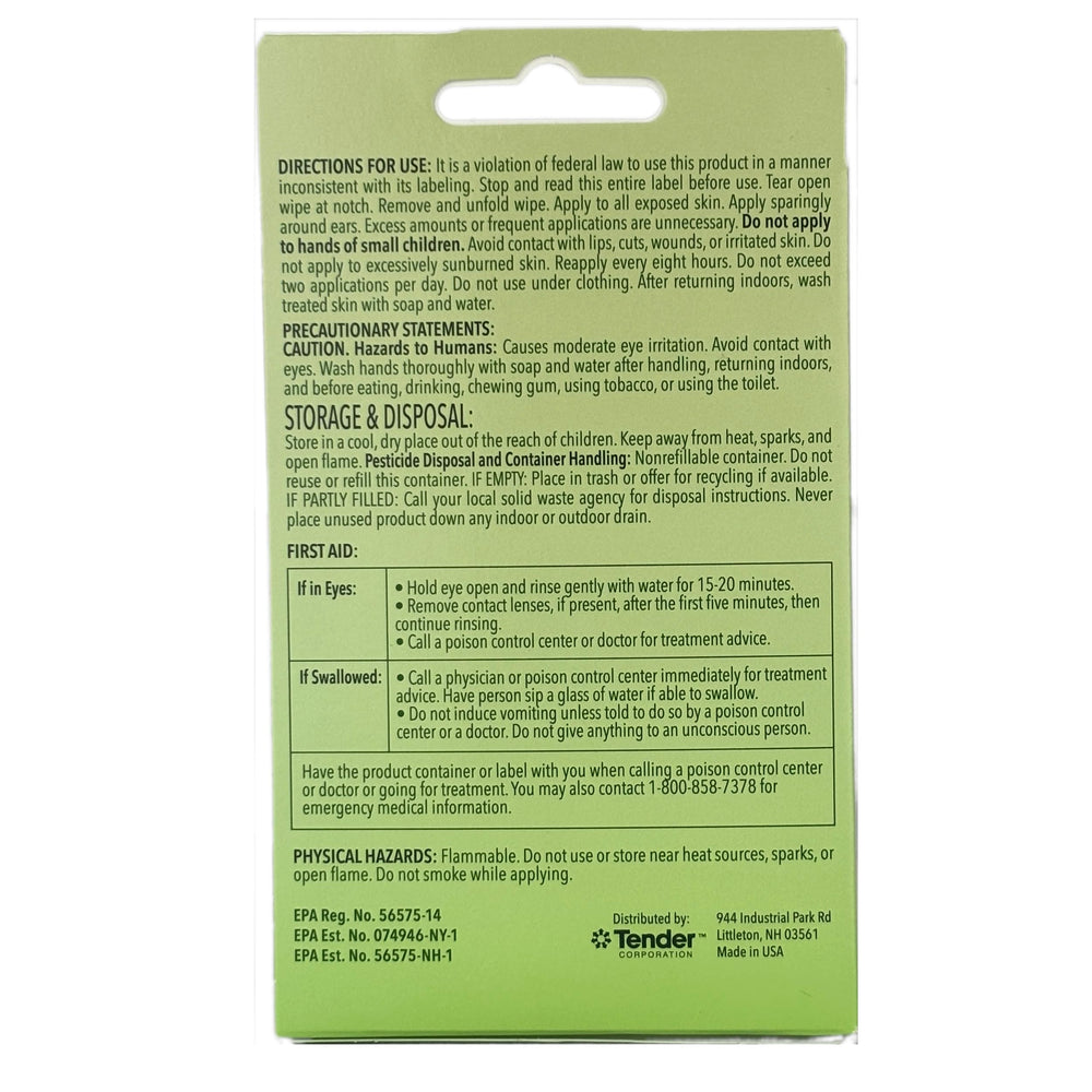 Natrapel used by hiker in woods showing outdoor protection benefit