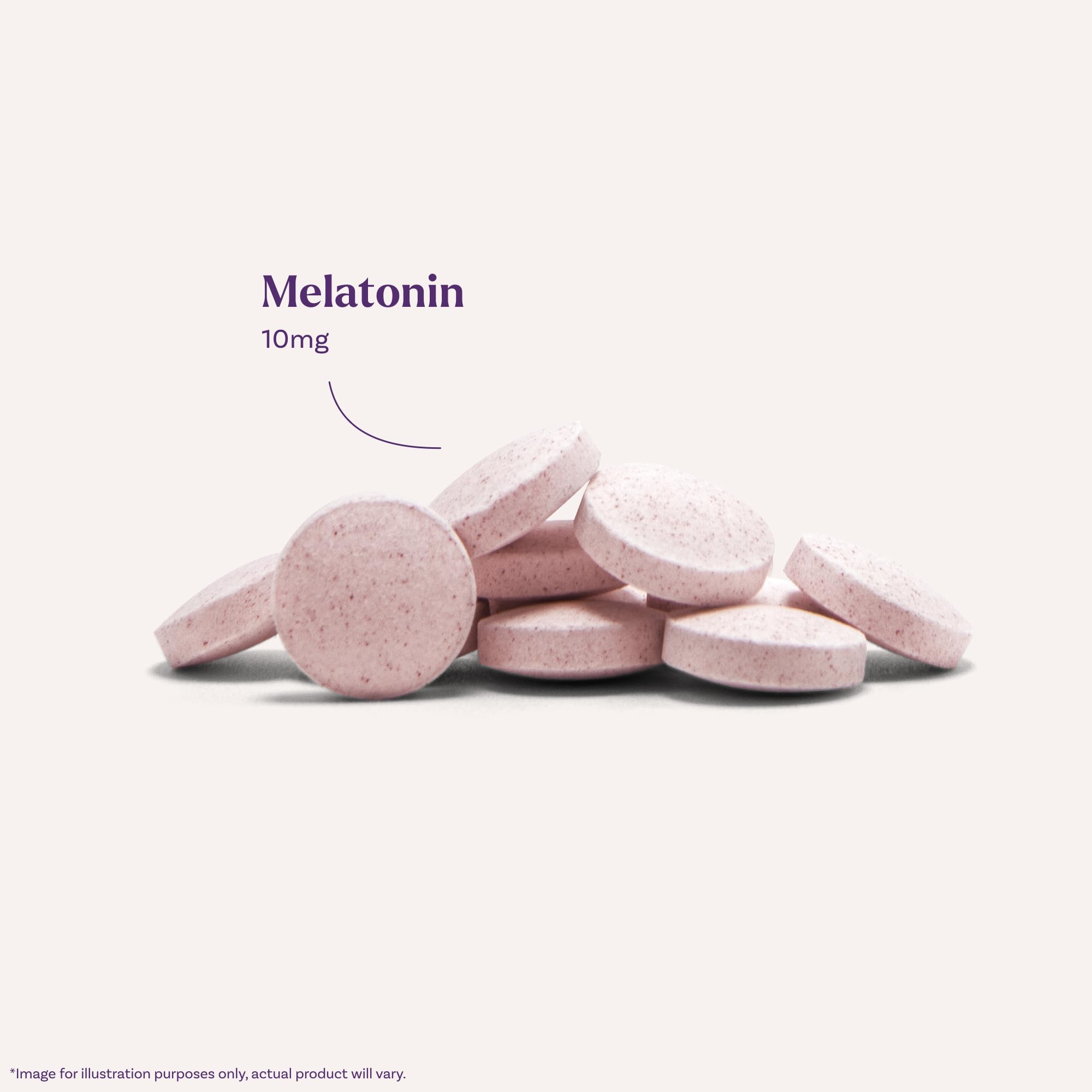 Natrol chewable tablet dissolving in mouth illustrating quick absorption for travel convenience