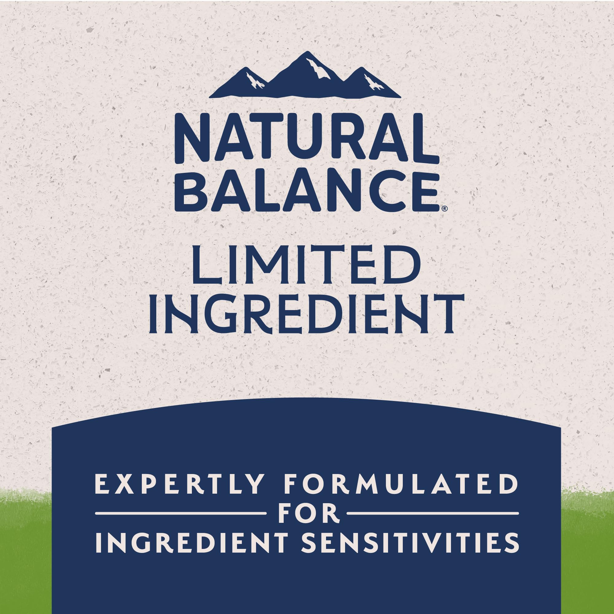Natural Balance dog enjoying kibble conveying palatability and mealtime satisfaction