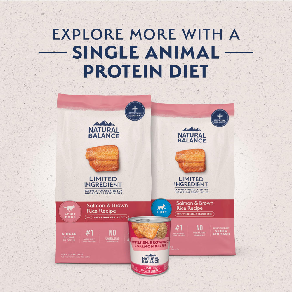 Natural Balance feeding guide label helping portion control and guidance