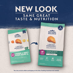 natural balance kibble close-up small size for easy chewing benefit