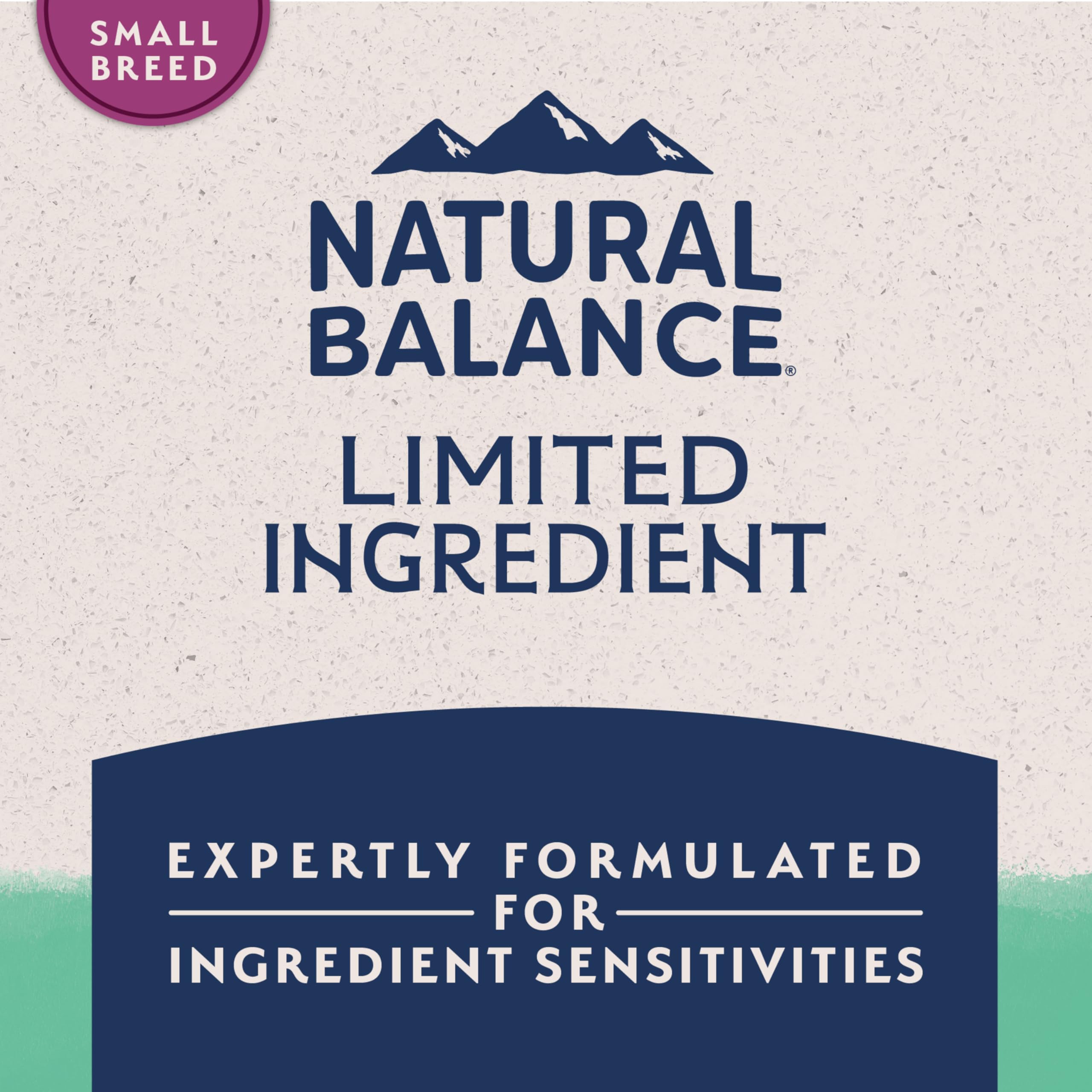 natural balance nutrition label photo showing ingredient transparency