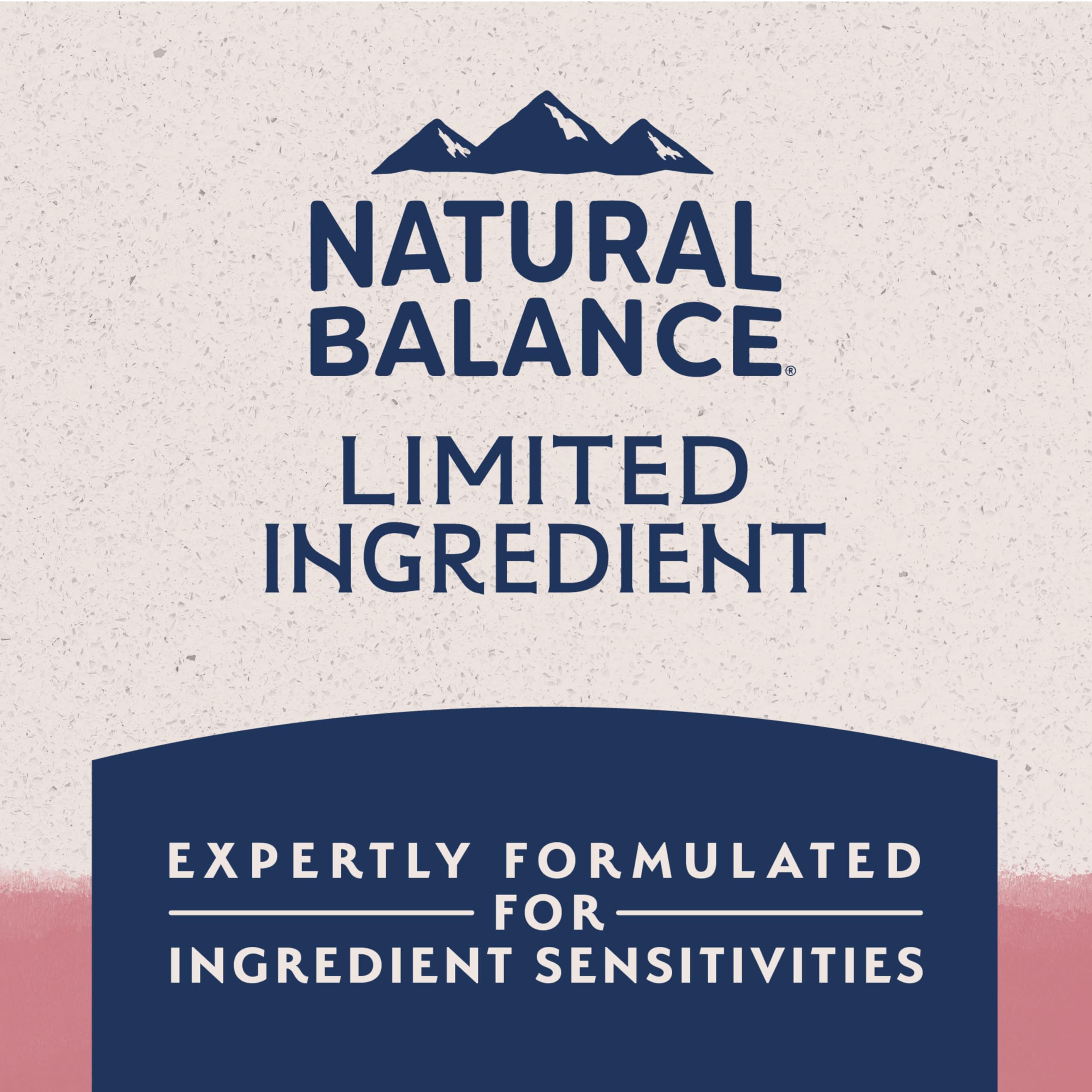 Natural Balance salmon fillet with rice representing main recipe ingredients