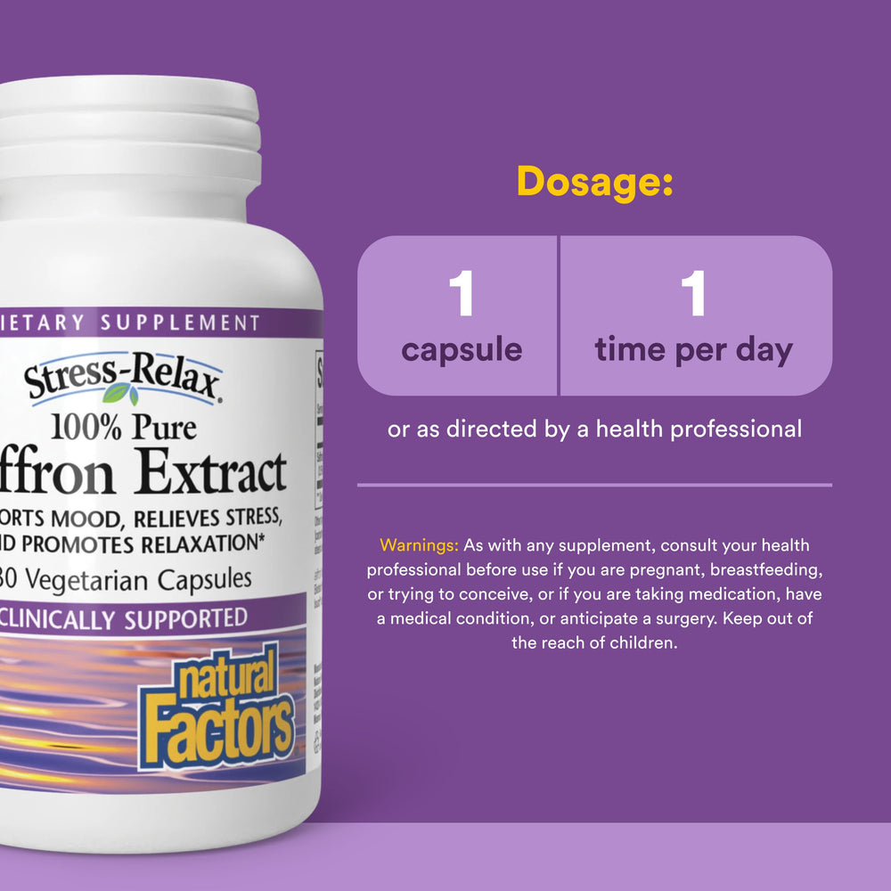 Natural Factors open bottle with capsules illustrating easy daily use benefit