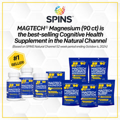 NATURAL STACKS capsule beside ruler to show MagTech size and dosing clarity