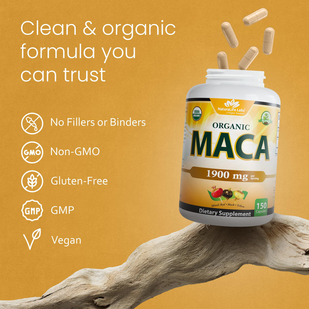 NaturaLife Labs capsules held in hand indicating convenient daily use