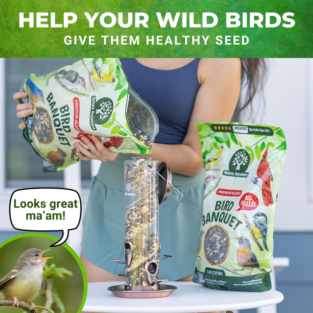 Nature Anywhere package label and ingredient list for trusted sourcing