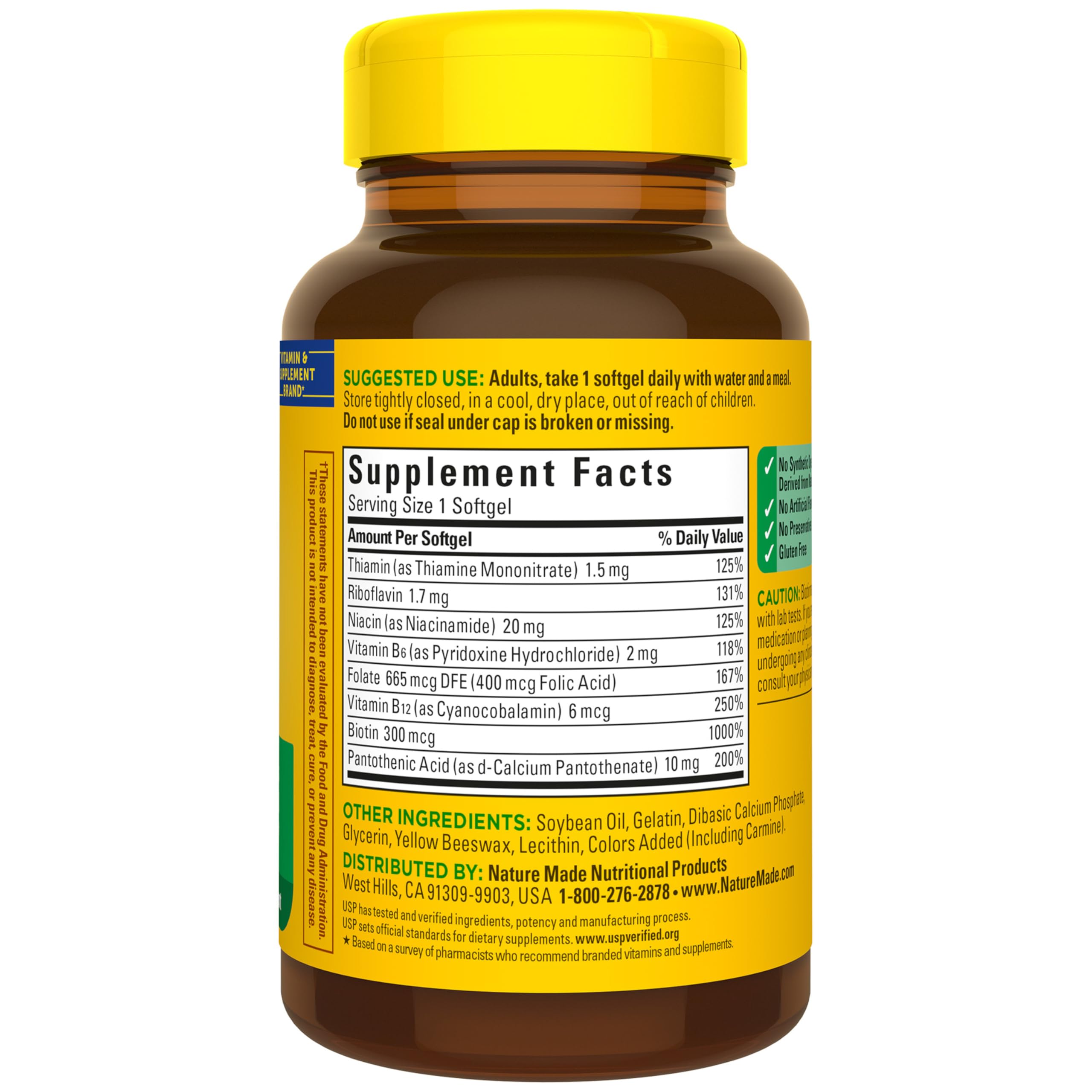 Nature Made boxed and bottled presentation emphasizing shelf-ready packaging benefit