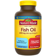 Nature Made front label showing product name and heart support benefits