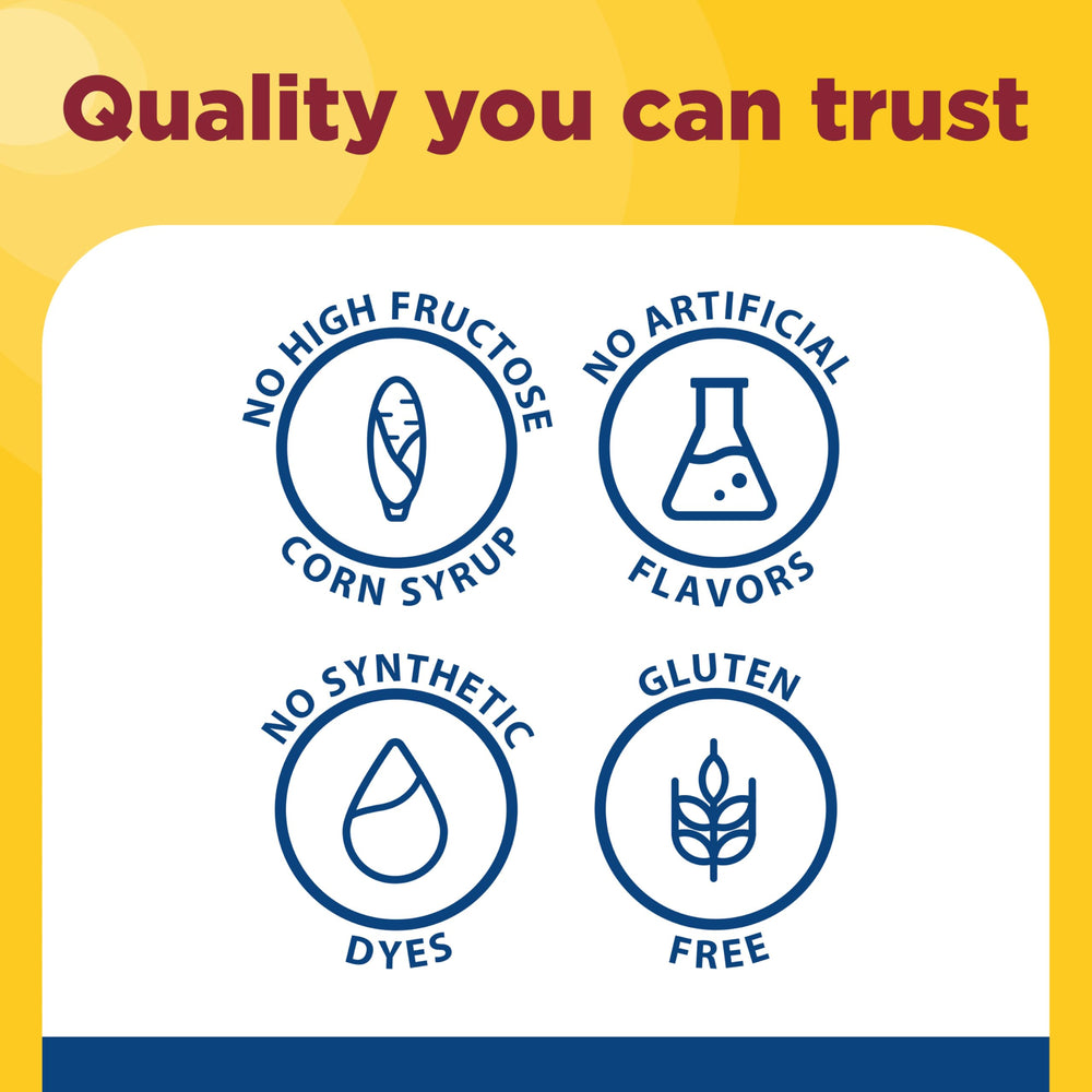 Nature Made side label highlighting USP Verified seal, quality and verification benefit