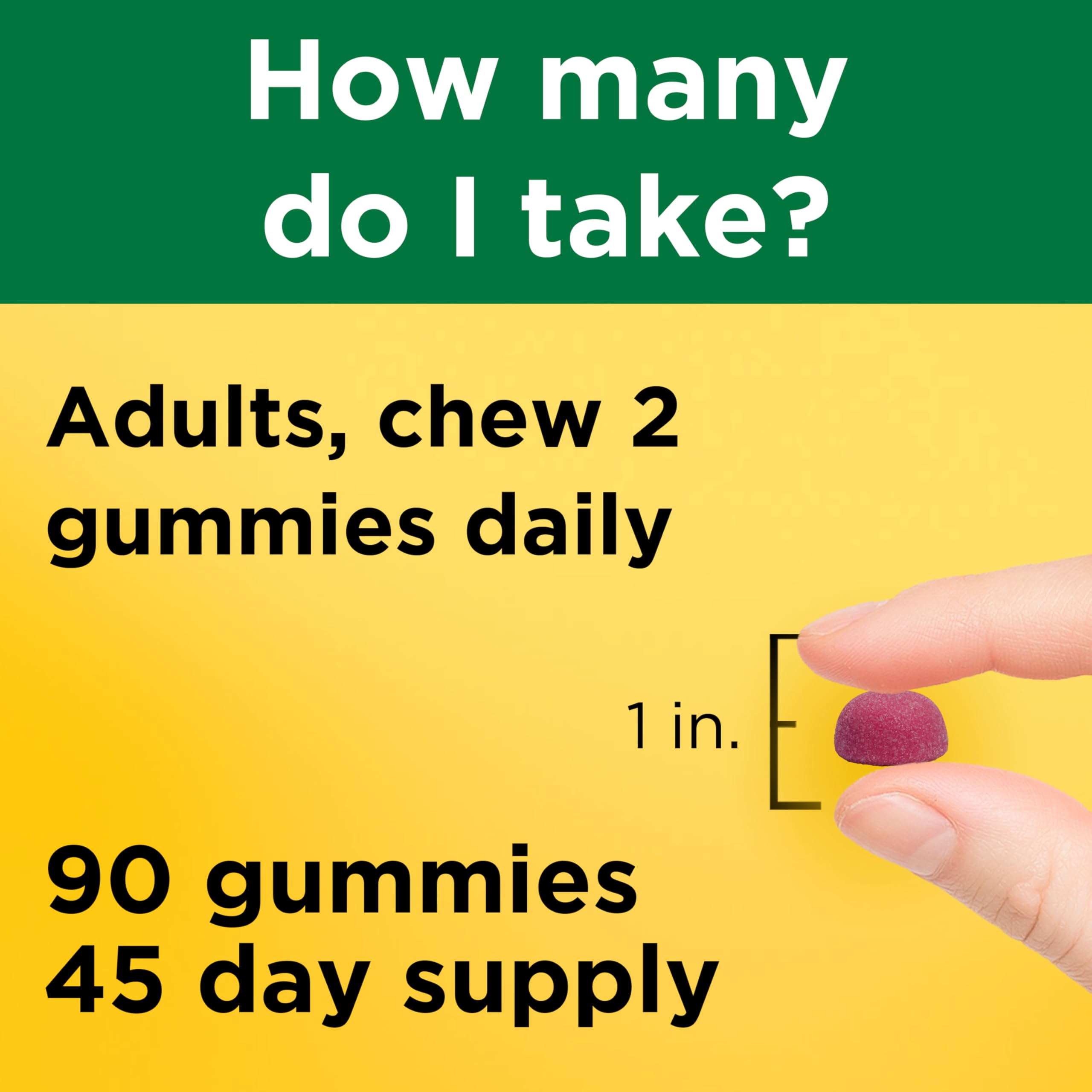Nature Made supplement facts label close-up showing magnesium dose