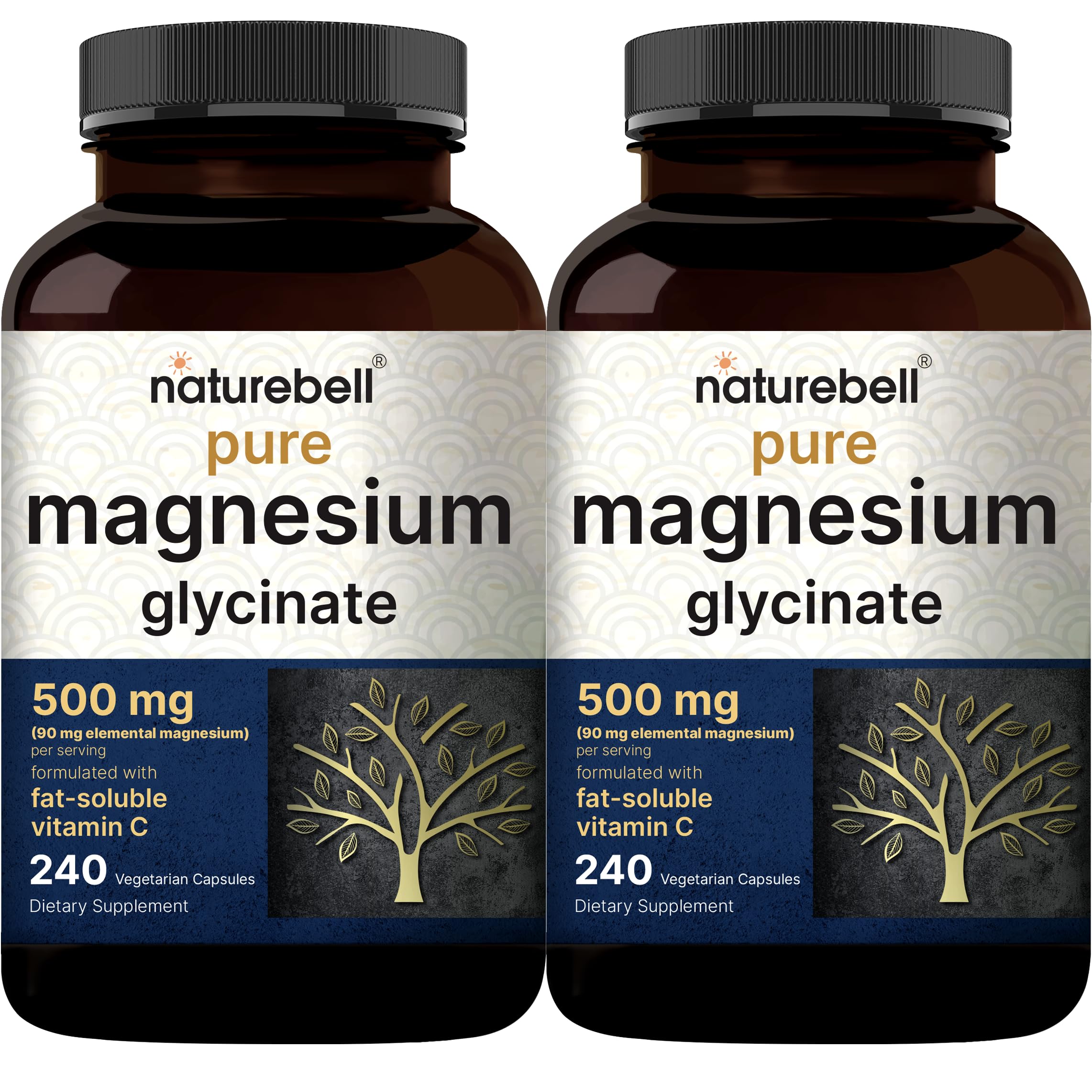 NatureBell front packaging showing two-bottle supply and product benefits