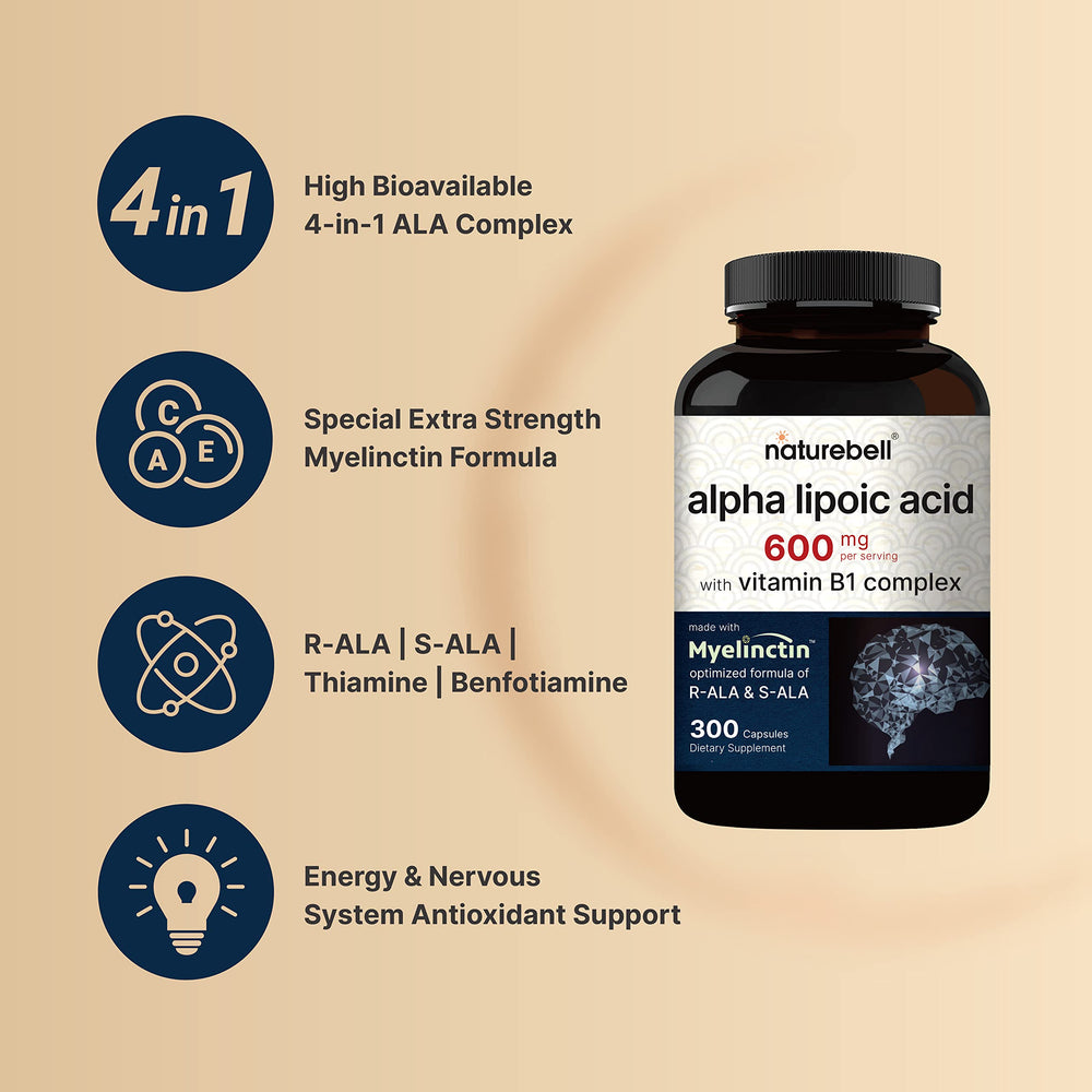NatureBell ingredient facts label detail for clear dosing