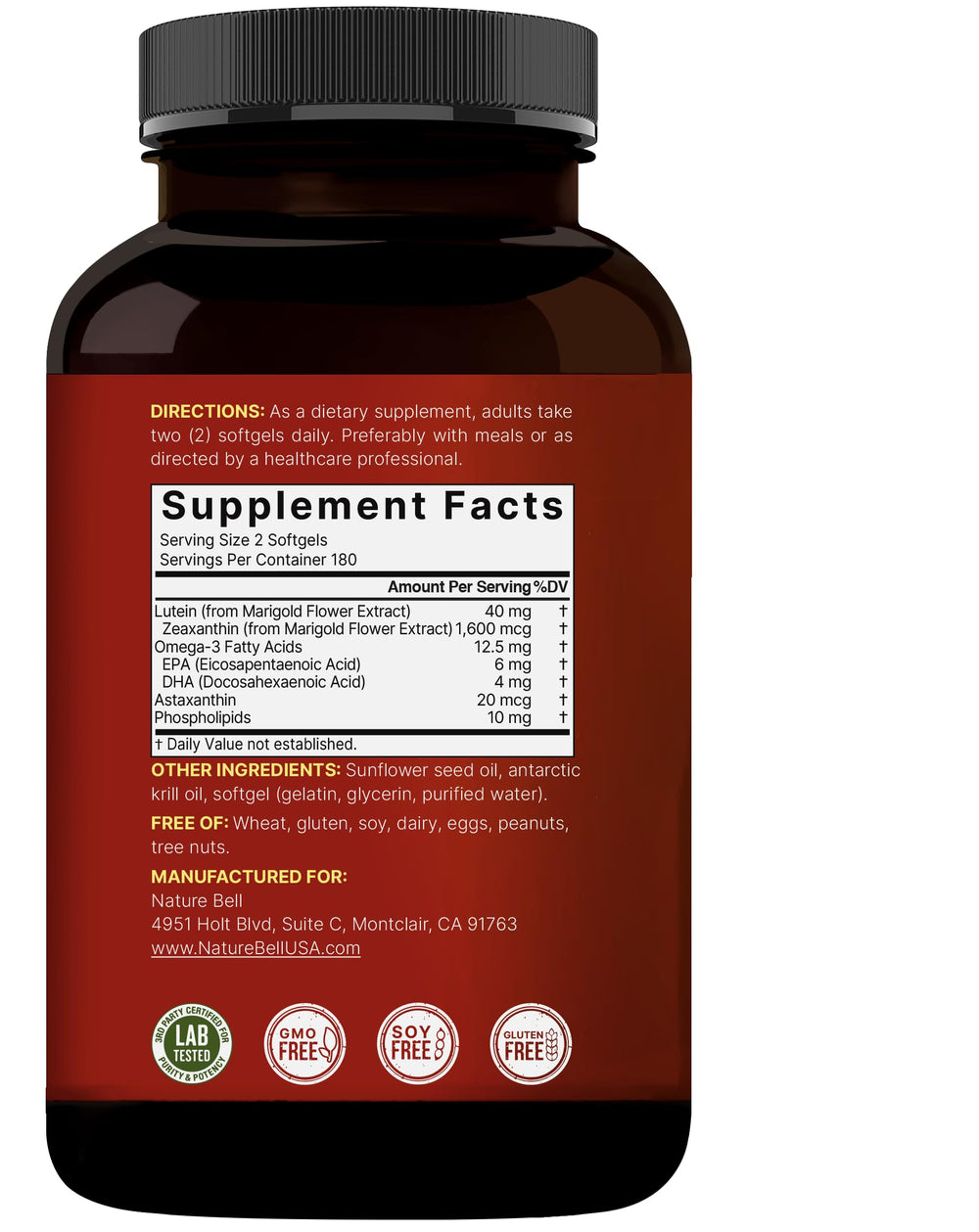 NatureBell softgels beside a meal indicating optimal fat co-ingestion